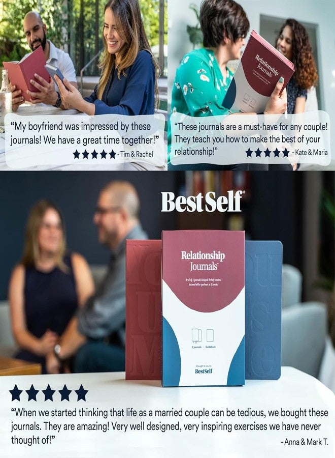 BestSelf Co. BestSelf Couples Journal for Him and Her 13 Week Marriage workbooks for couples to Grow Love Together - relationship journal for couples, Ideal Couples Gifts - Image 5